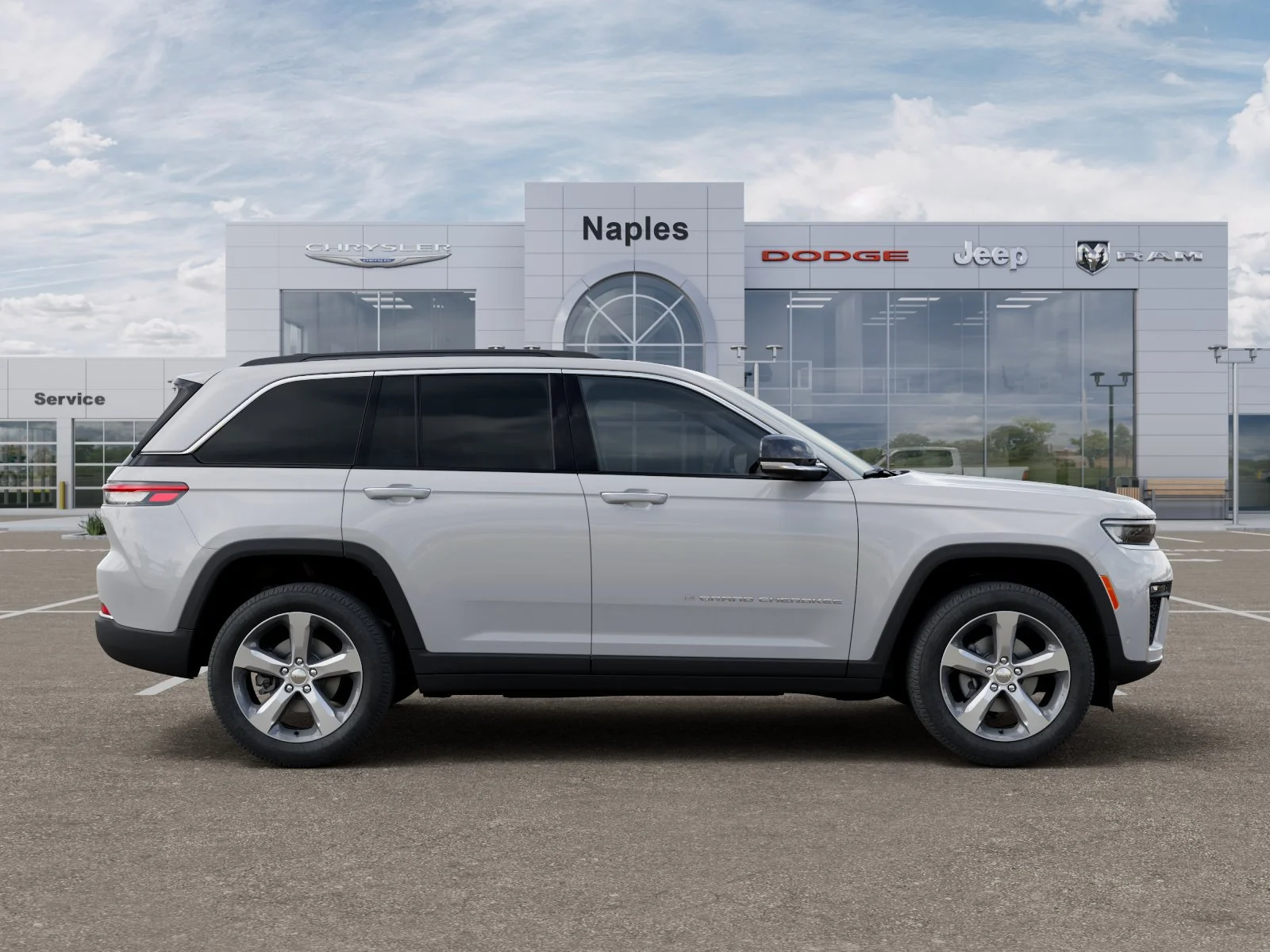 New 2026 Bright White Clear-Coat Exterior Paint Jeep Limited image 21