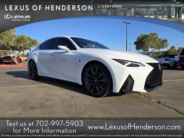 2024 Lexus IS 350 350 F SPORT Design