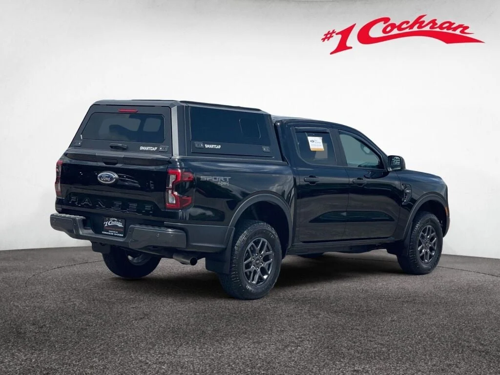 Used 2025 Shadow Black Ford XLT image 26