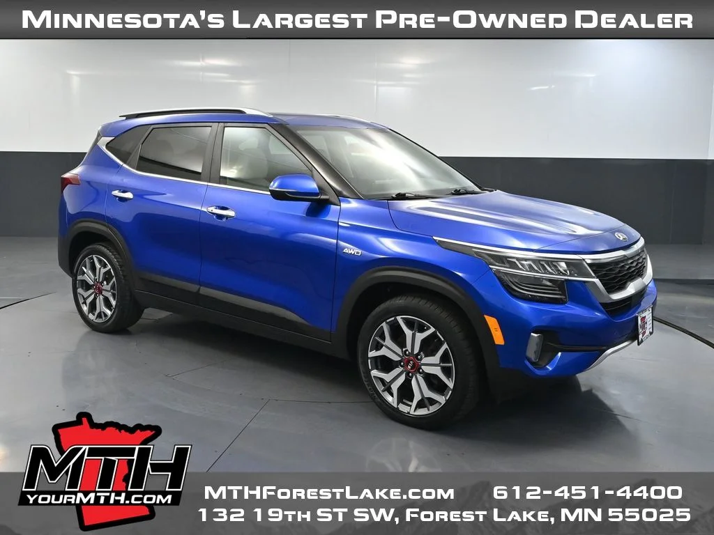 Used 2021 Blue Kia SX image 1