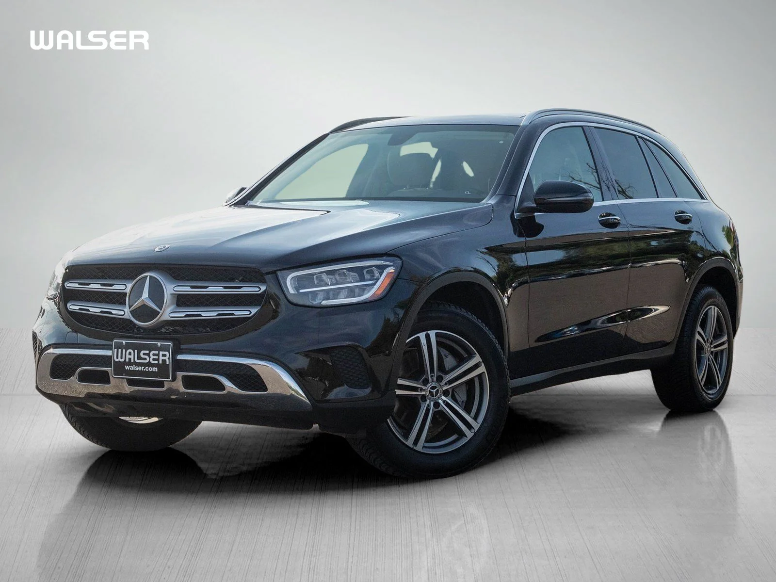Used 2020 Black Mercedes-Benz GLC 300 4MATIC® SUV image 1