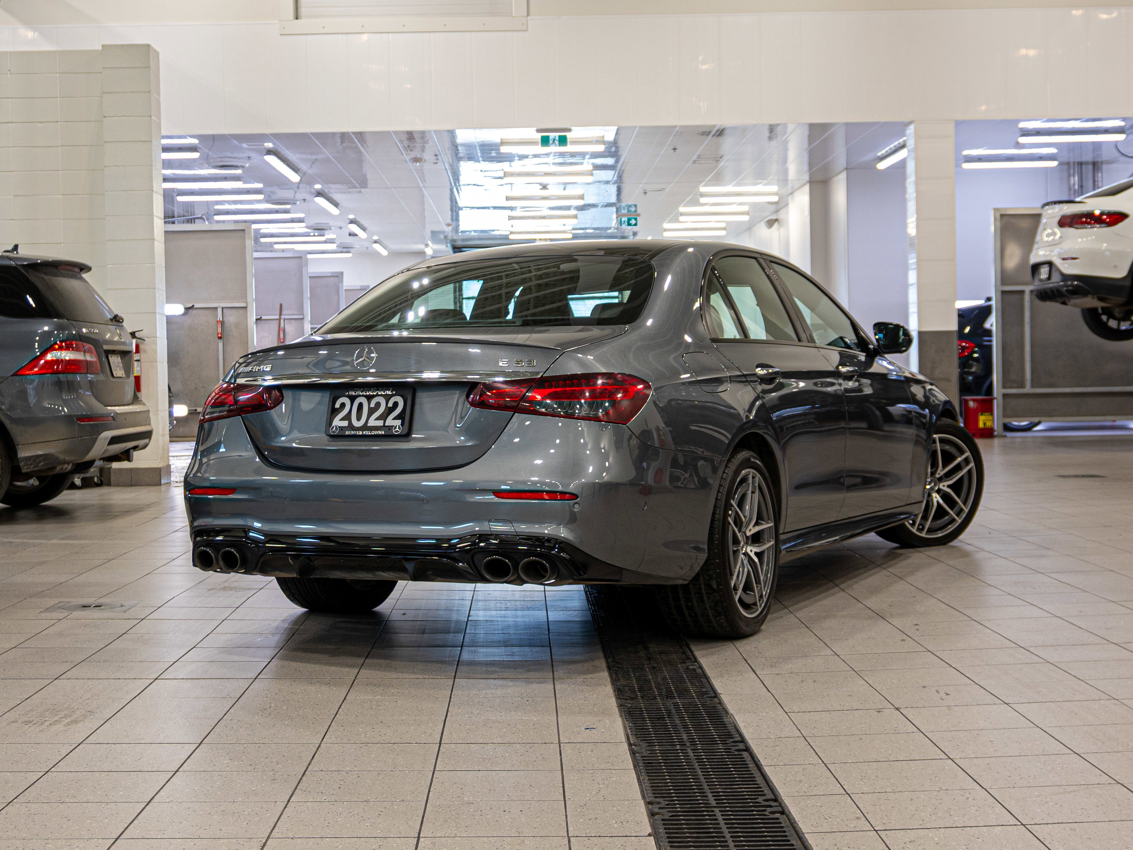 Certified Used 2022 SELENITE GREY MET Mercedes-Benz AMG E 53 image 3