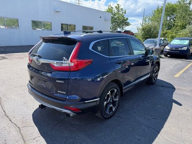 Certified Used 2017 Obsidian Blue Pearl Honda Touring image 3