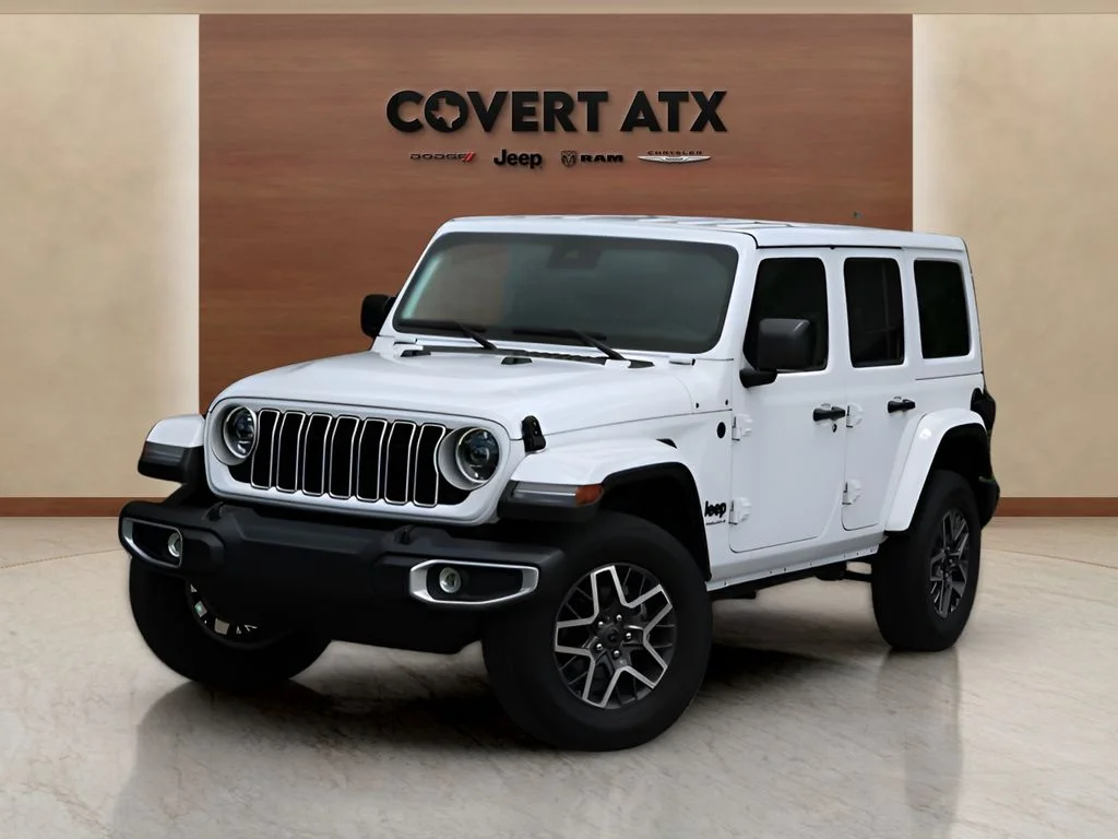Used 2025 White Jeep Sahara image 1