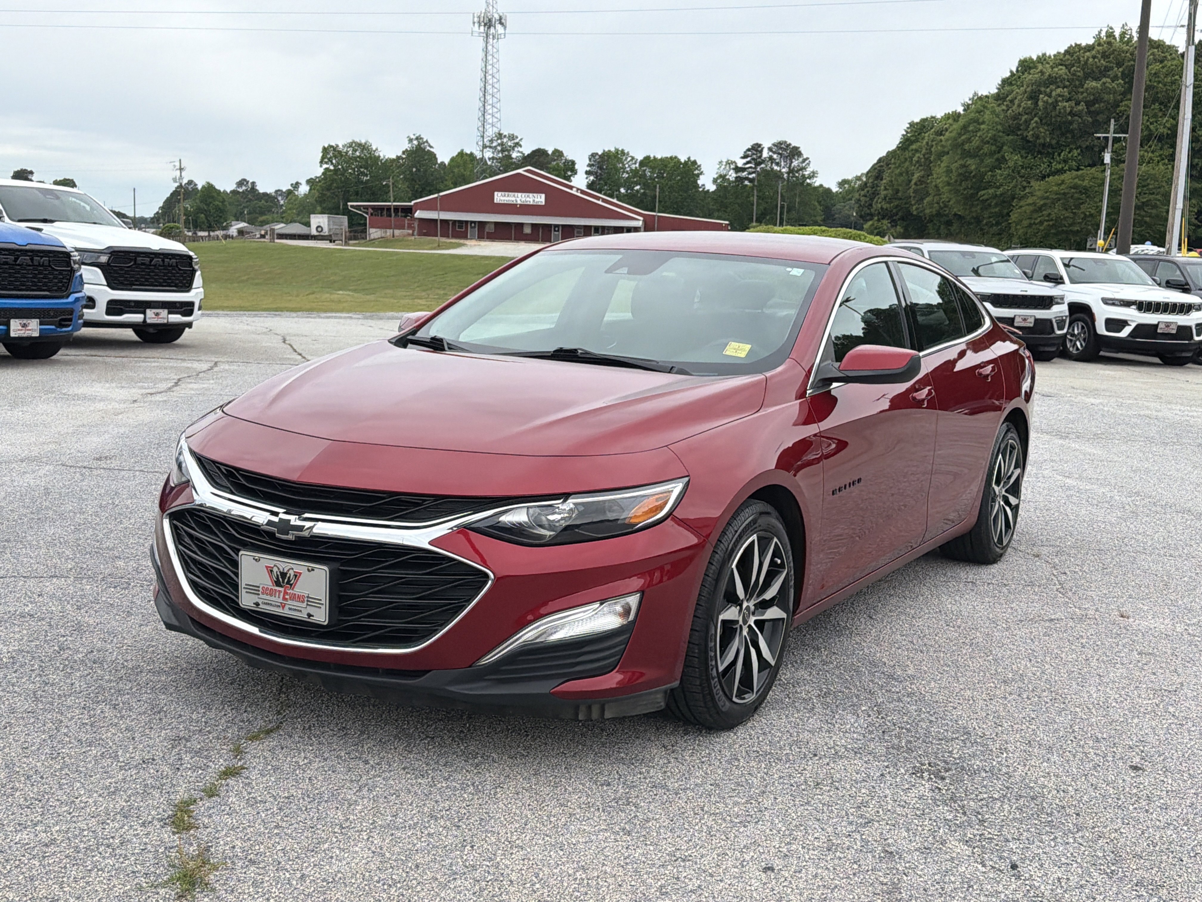 Used 2023 Radiant Red Tintcoat Chevrolet RS image 4