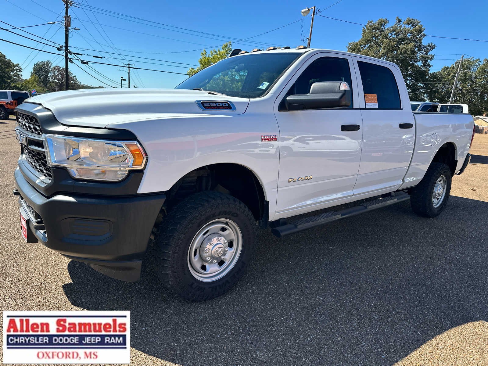 Used 2022 Bright White Clearcoat Ram Tradesman image 8