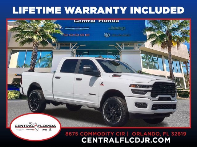 New 2027 Bright White Clear-Coat Exterior Paint RAM Big Horn image 1