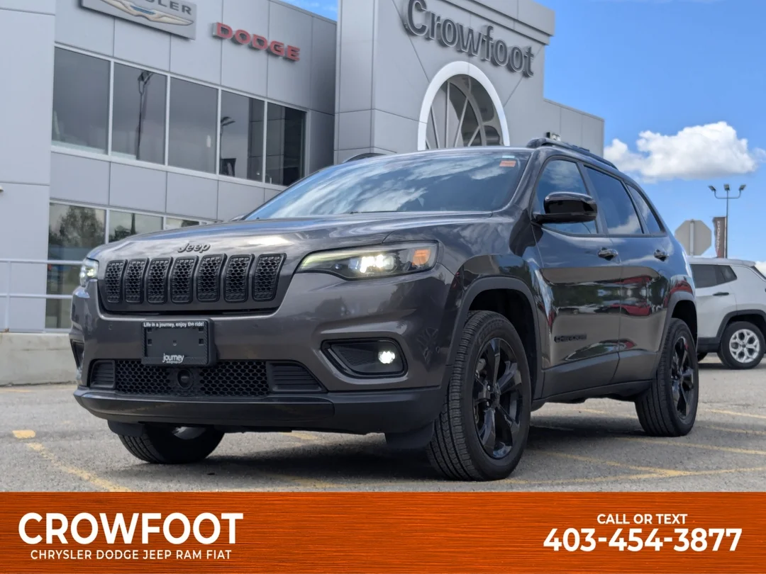 Certified Used 2023 Grey Jeep Altitude - - 4x4 - 8.4 Uconnect NAV - Premium Leather - Heated Seats & Wheel & More! image 1
