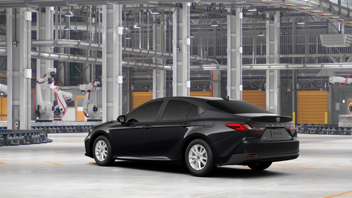 New 2026 Midnight Black Metallic Toyota LE image 6