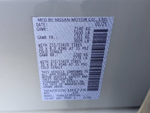 Used 2025 Boulder Gray Nissan SL image 31