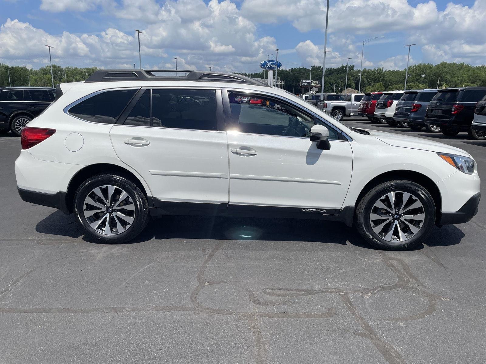 Used 2017 Crystal White Pearl Subaru Limited image 6