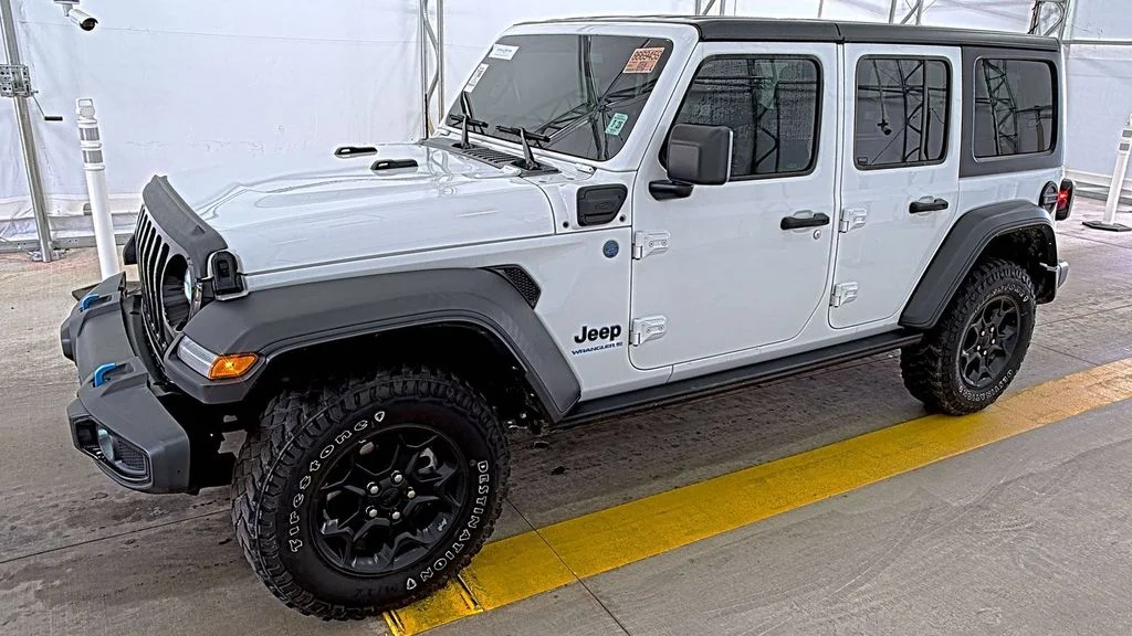 Used 2023 White Jeep Willys 4xe image 1