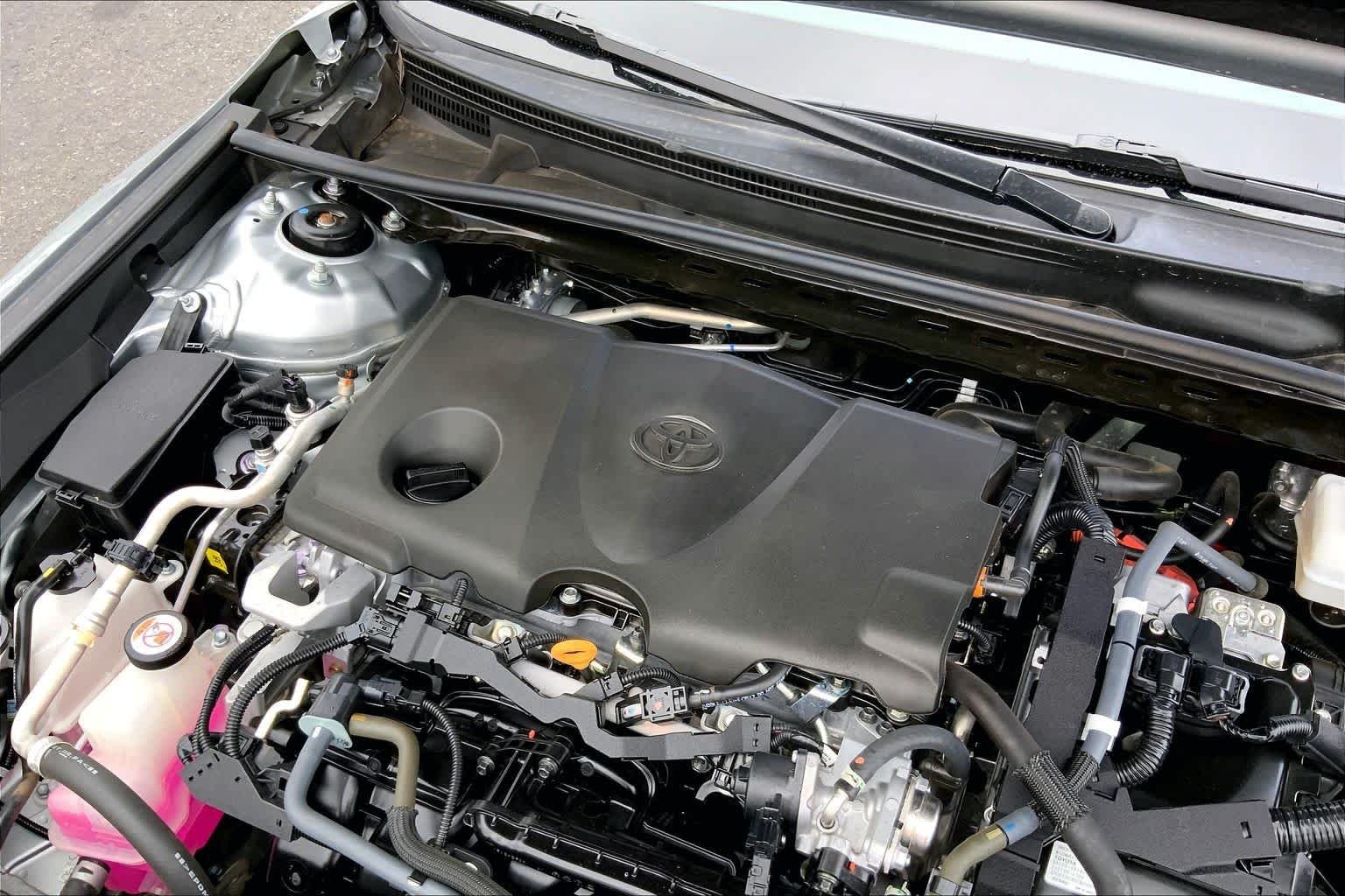 Used 2023 Celestial Silver Metallic Toyota Hybrid XSE image 31