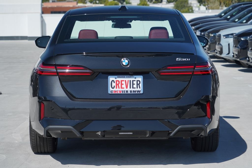 New 2027 Black Sapphire Metallic BMW 530i image 6