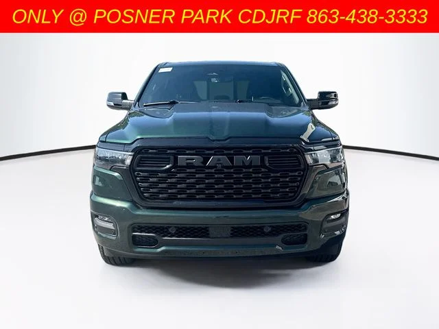 New 2026 Serrano-Green Metallic Exterior Paint RAM BIG HORN image 2