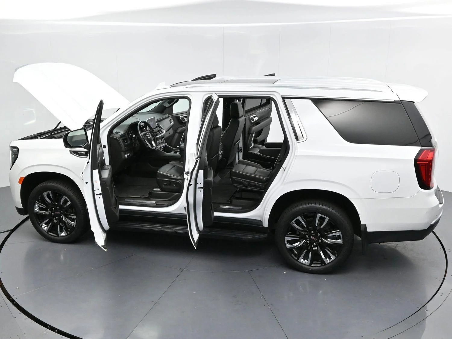Used 2021 Summit White GMC SLT image 45