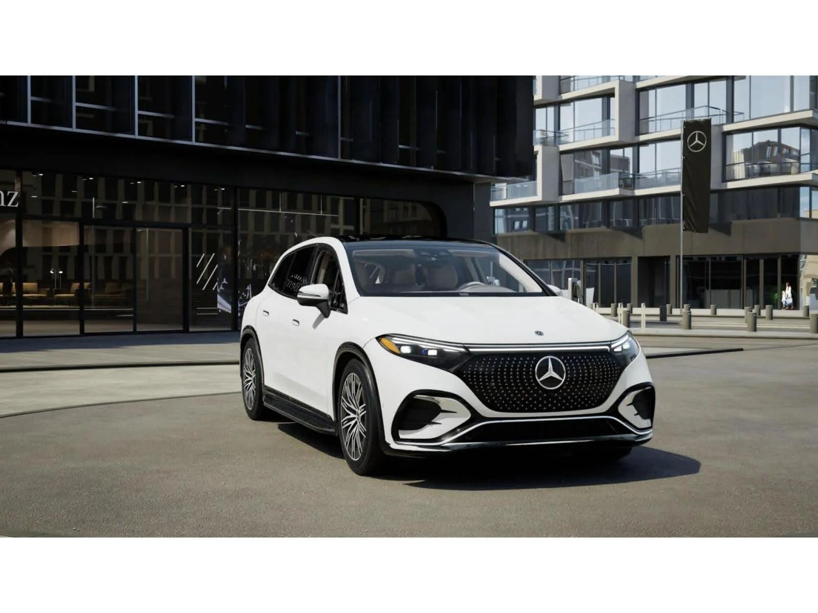 Used 2023 Polar White Mercedes-Benz EQS 580 image 9