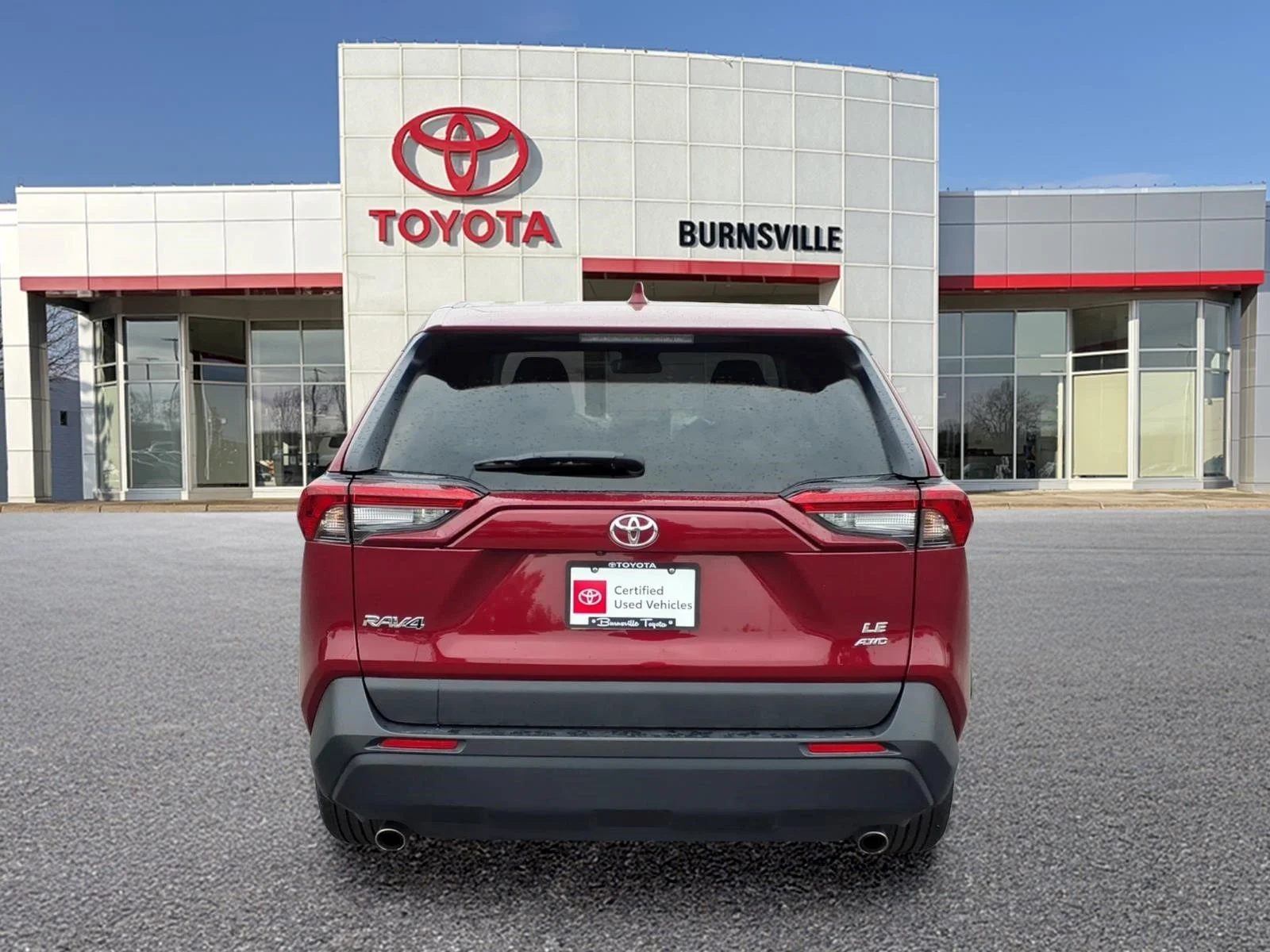 Used 2025 Red Toyota LE image 5