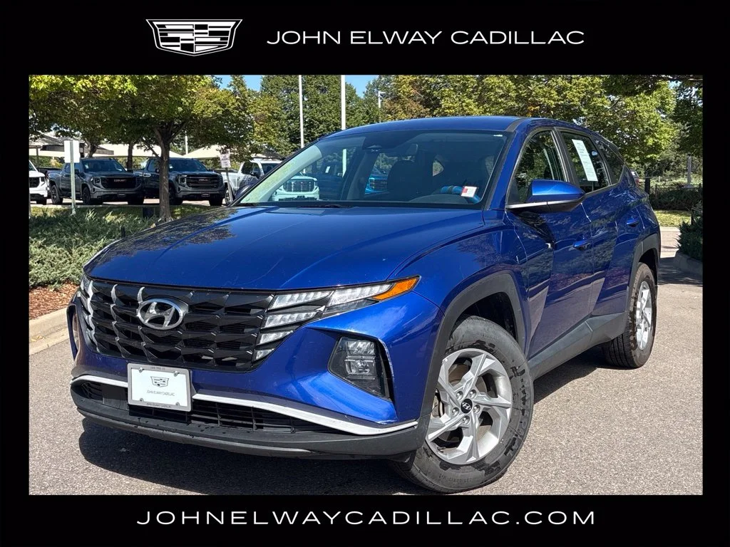 Used 2023 Blue Hyundai SE image 1