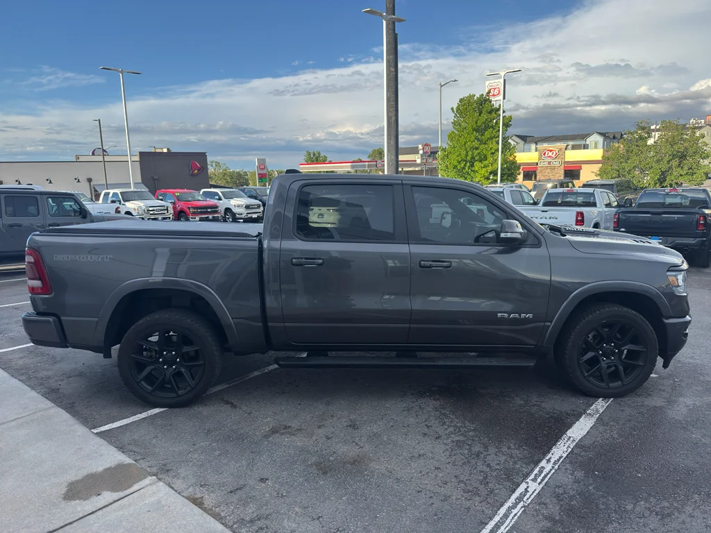 Used 2022 Granite Crystal Metallic Clearcoat Ram Laramie image 6