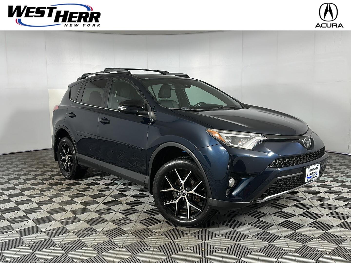 Used 2017 Galactic Aqua Mica Toyota SE image 1