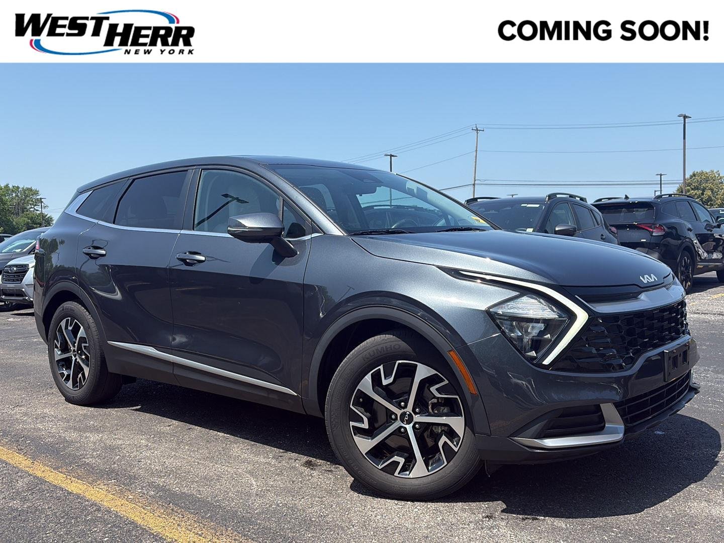 Used 2023 Gravity Gray Kia EX image 1