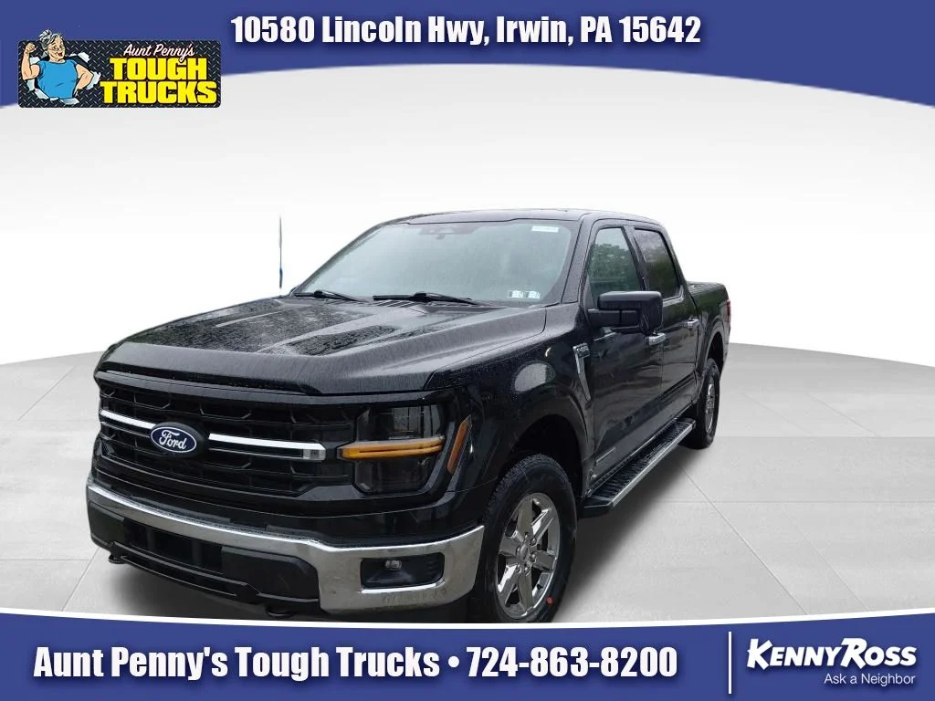 Used 2024 Black Metallic Ford XLT image 1