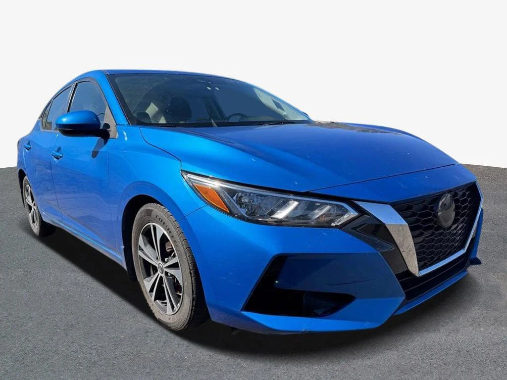 Used 2022 Blue Nissan SV image 4