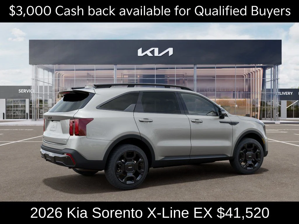 New 2026 Ivory Silver Kia X-Line EX image 7