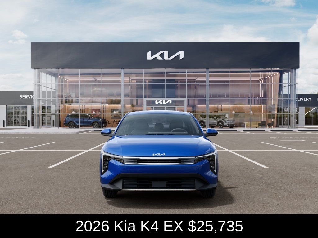 New 2026 Deep Sea Blue Kia EX image 3