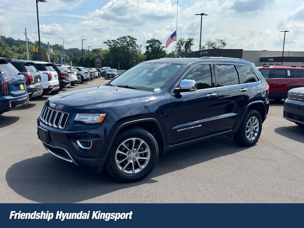 Used 2015 Blue Jeep Limited image 1