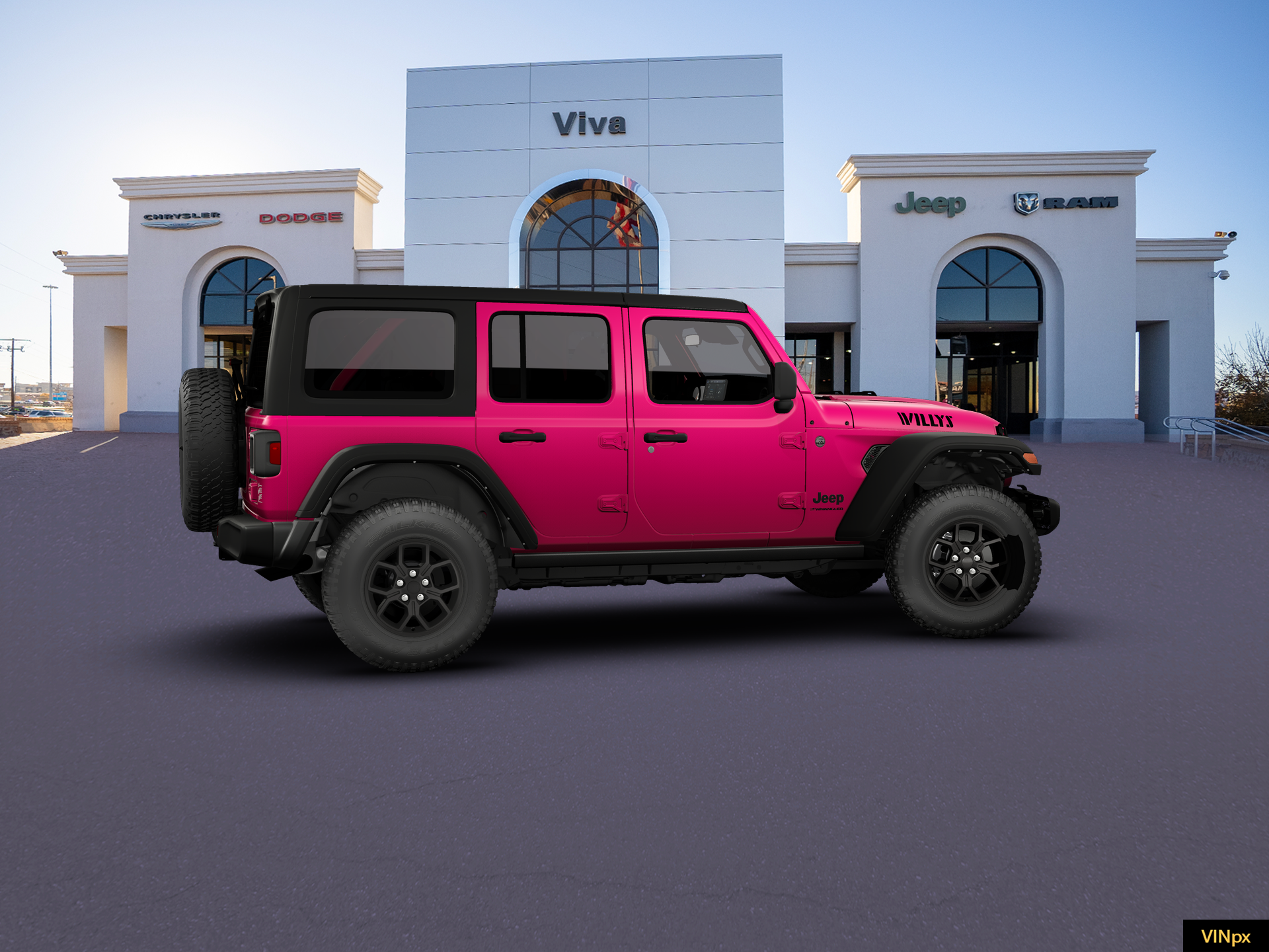 New 2026 Tuscadero Pearl-Coat Exterior Paint Jeep Willys image 15