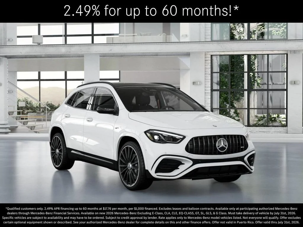 New 2026 Polar White Mercedes-Benz AMG® GLA 35 4MATIC SUV image 52