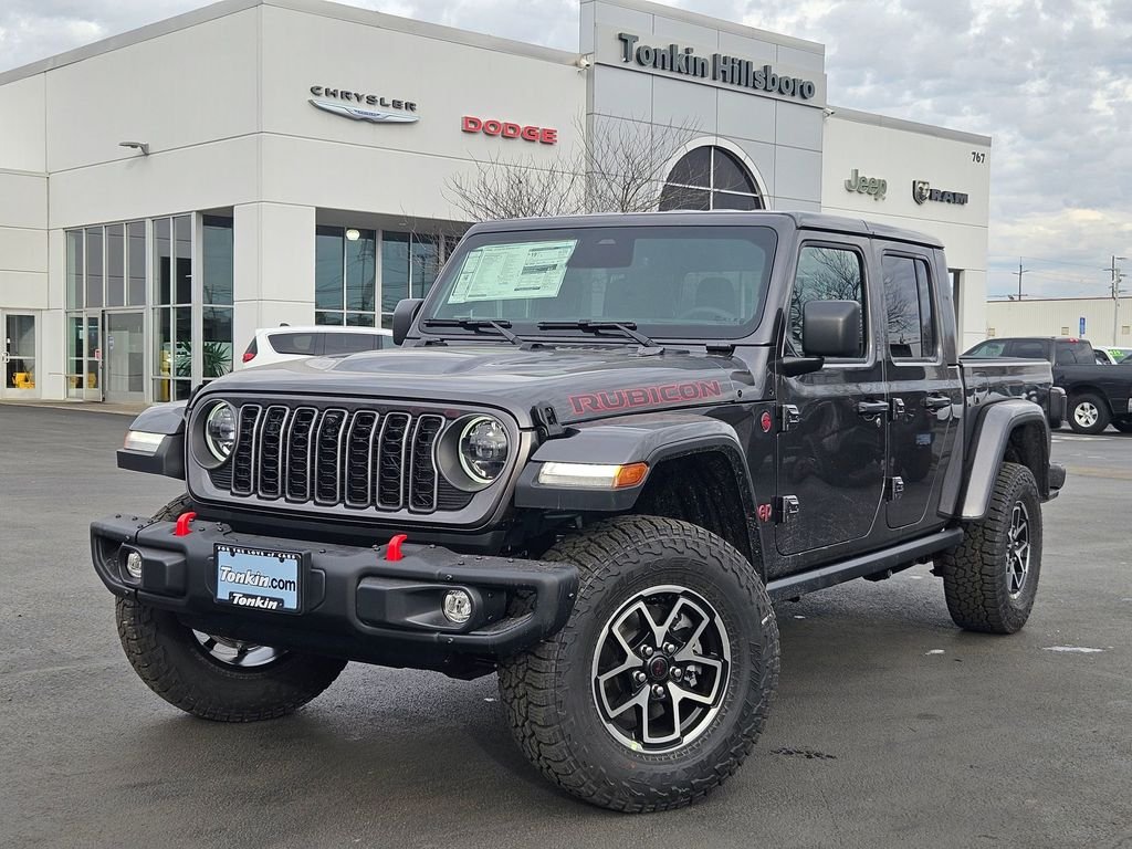 New 2026 Granite Crystal Metallic Clear-Coat Exterior Paint Jeep Rubicon X image 2