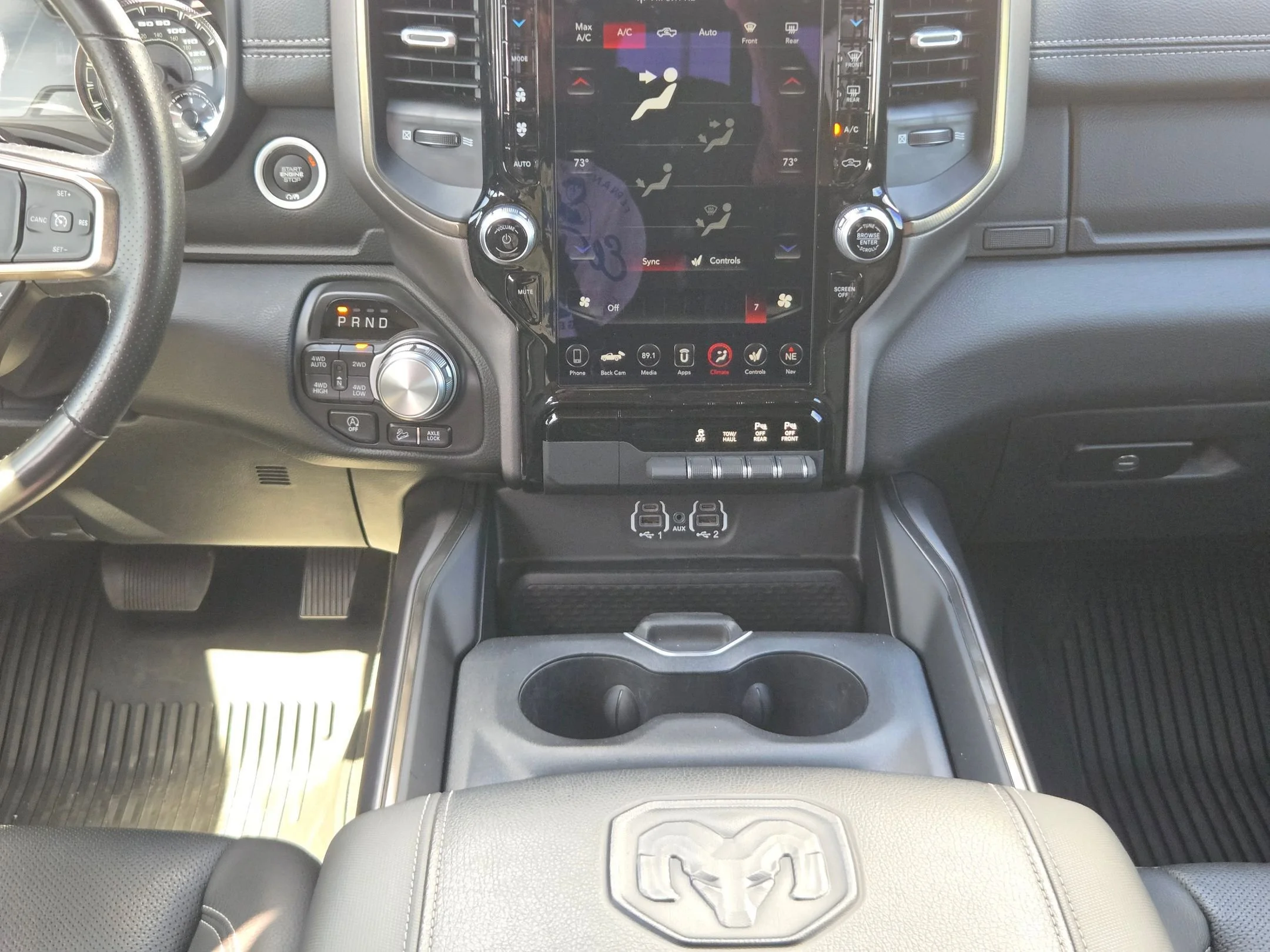 Used 2021 Maximum Steel Metallic Clearcoat Ram Rebel image 17