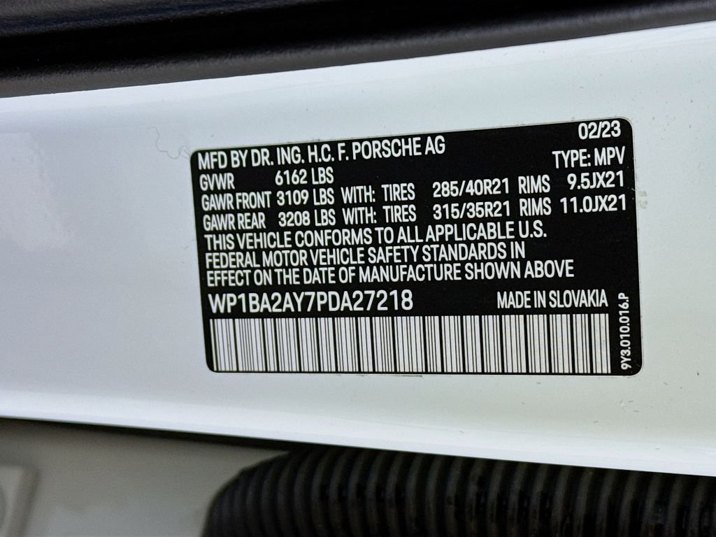 Used 2023 White Porsche Platinum Edition image 33