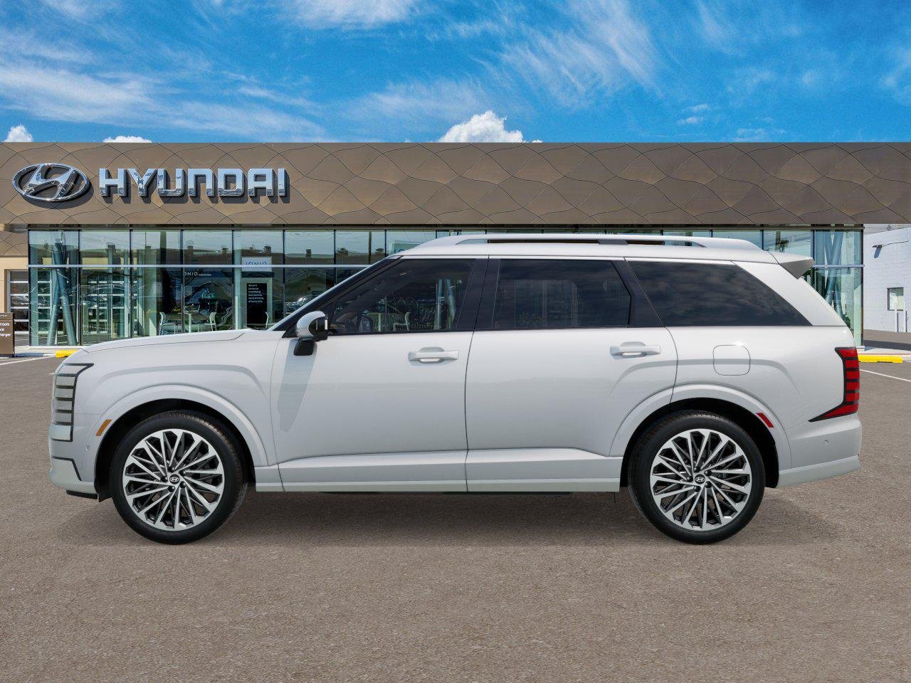 New 2027 Creamy White Pearl Hyundai Calligraphy image 3
