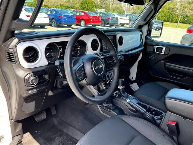 Used 2023 Bright White Clearcoat Jeep Willys 4xe image 8