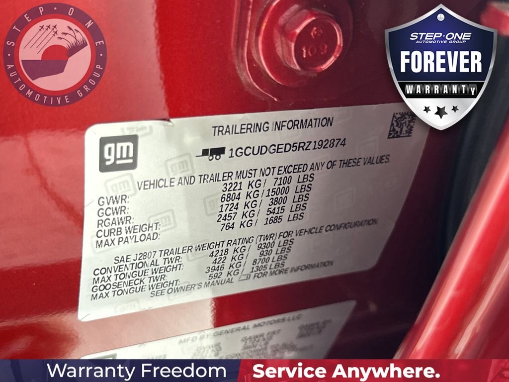 Used 2024 Red Chevrolet LTZ image 40