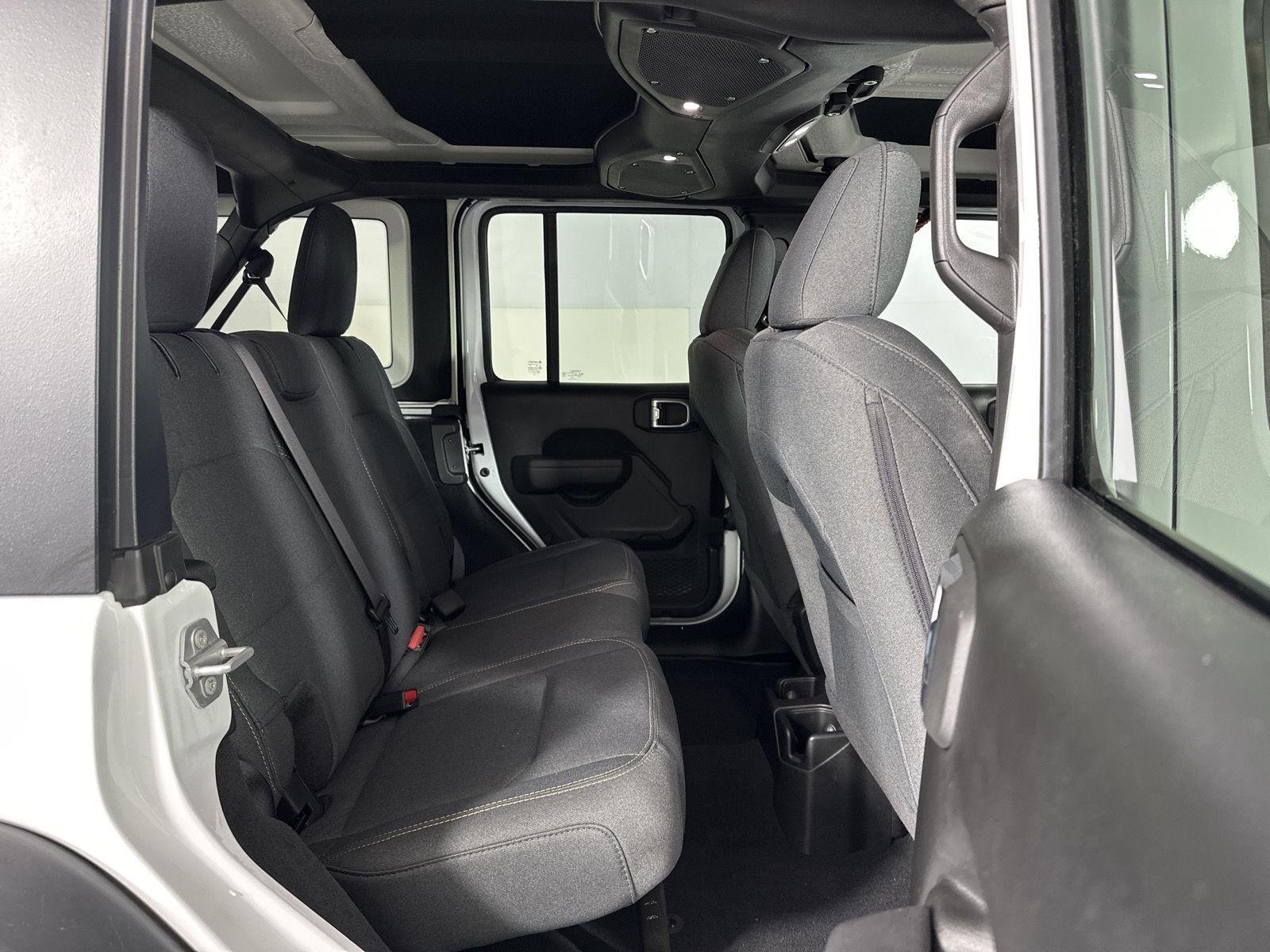 Used 2024 Bright White Clearcoat Jeep Sport S image 27