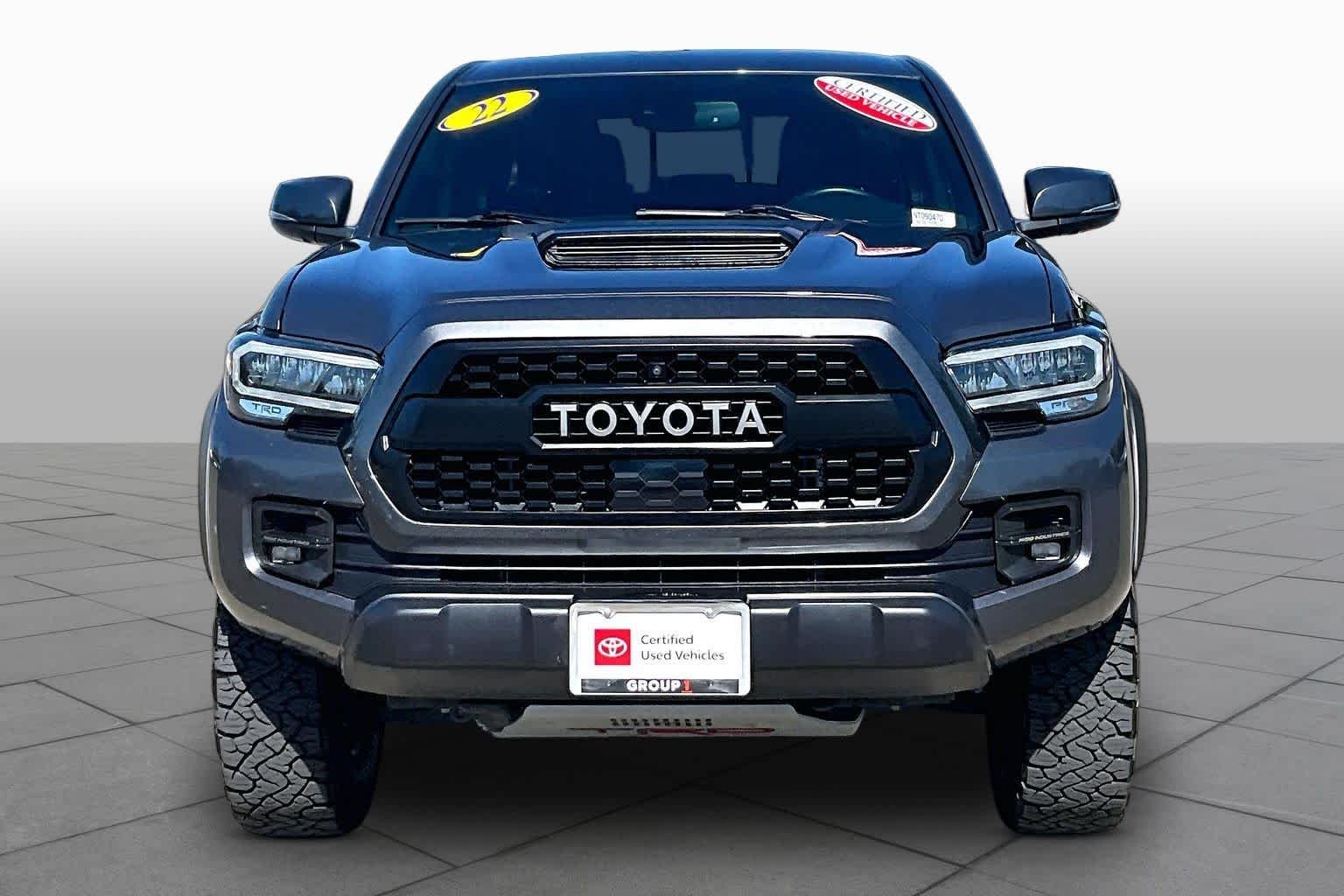 Certified Used 2022 Magnetic Gray Metallic Toyota TRD Pro image 3