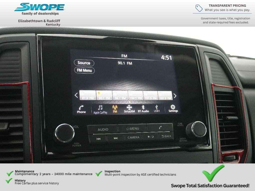 Used 2023 Red Alert Nissan SV image 23
