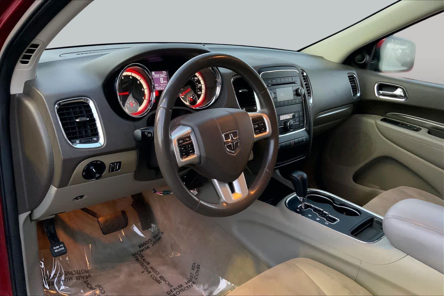 Used 2013 Deep Cherry Red Crystal Pearl Dodge SXT image 17