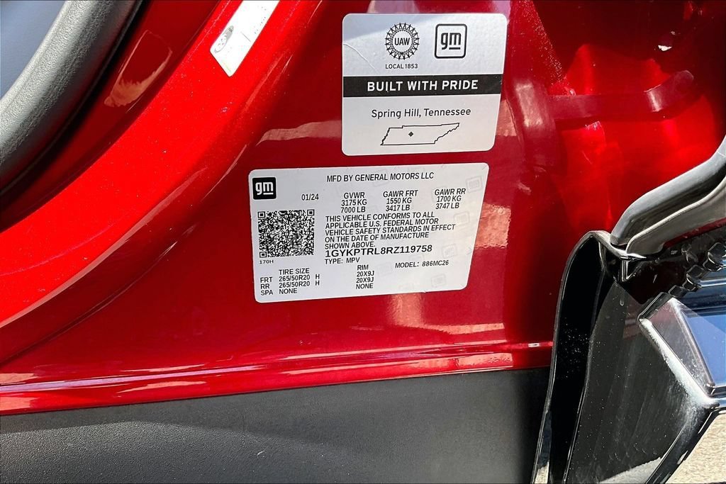 Certified Used 2024 Radiant Red Tintcoat Cadillac Sport 1 image 32
