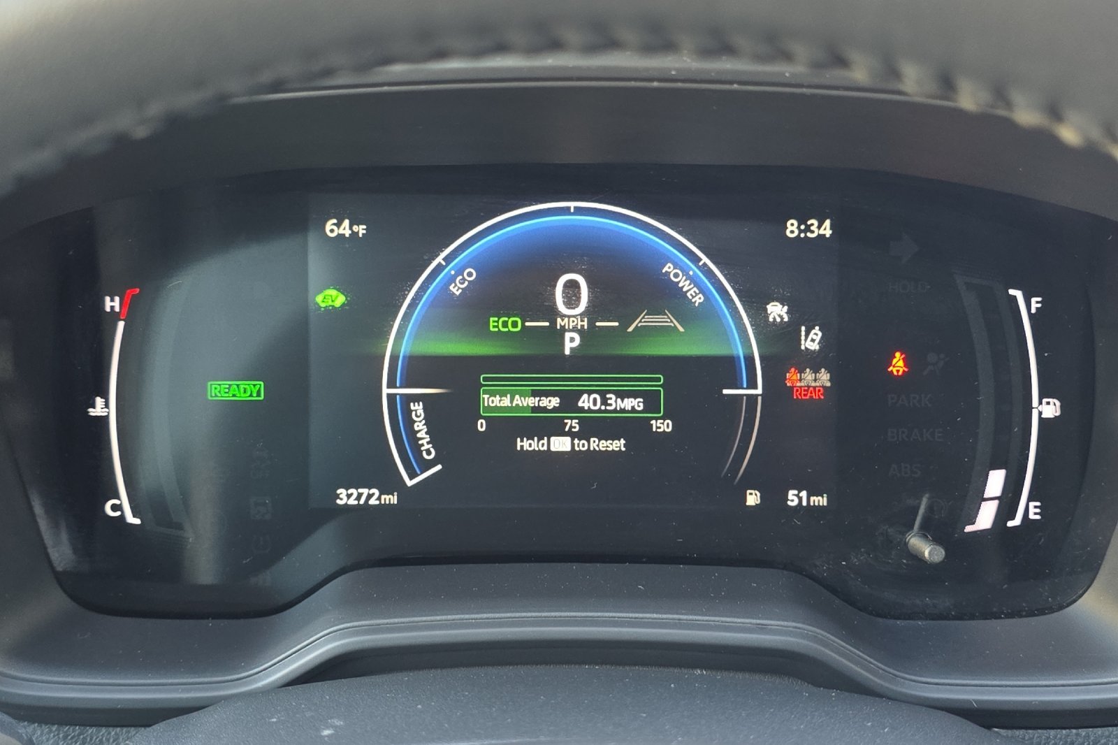 Used 2025 Blue Toyota Hybrid LE image 22