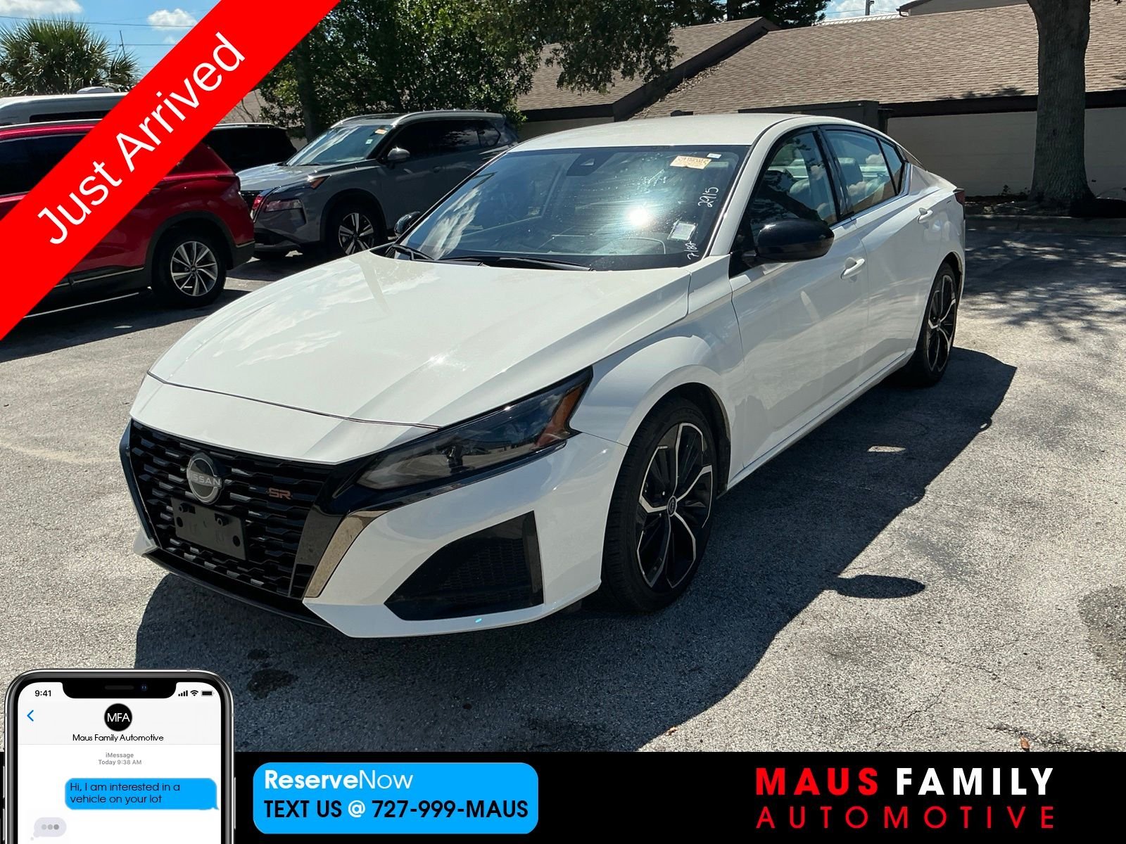 Certified Used 2024 White Nissan 2.5 SR image 1