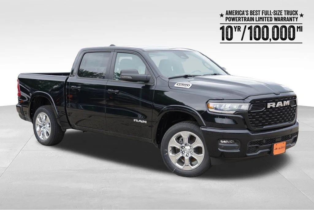 New 2026 Diamond Black Crystal Pearlcoat Ram Big Horn image 1