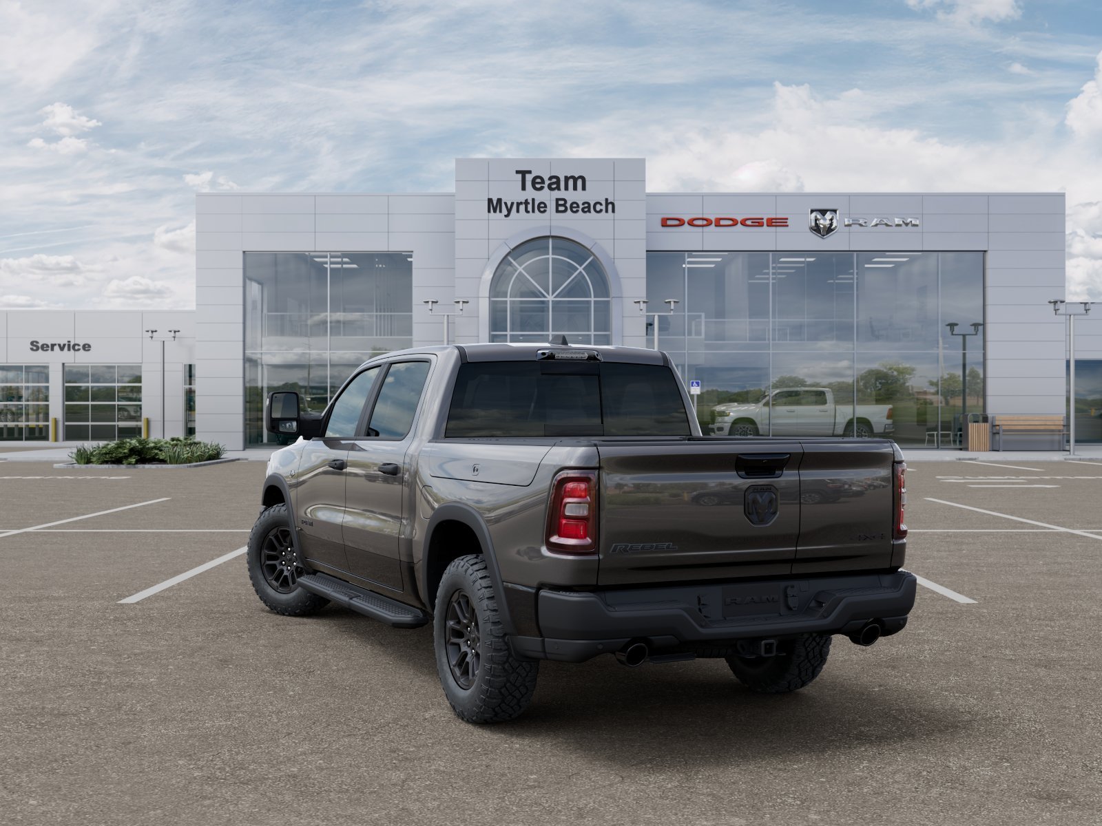 New 2026 Granite Crystal Metallic Clear-Coat Exterior Paint RAM Rebel image 30