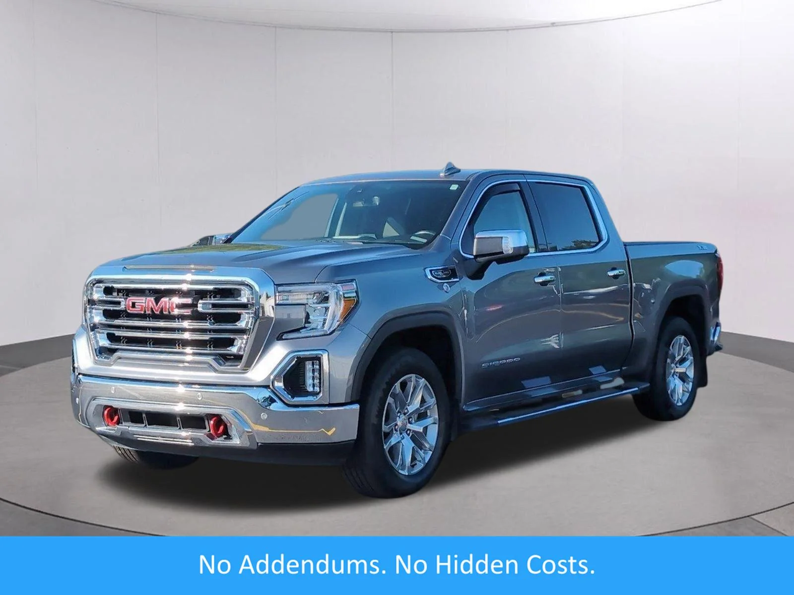 Used 2019 SATIN STEEL METALLIC GMC SLT image 1