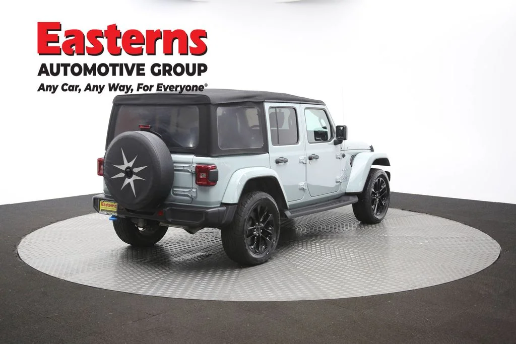 Used 2023 Gray Jeep Sahara 4xe image 40
